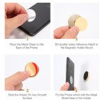 Wholesale Universal Magnetic Cell Phone Stick Anywhere Holder (Rose Gold)